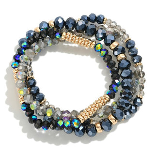 Stackable bead bracelet