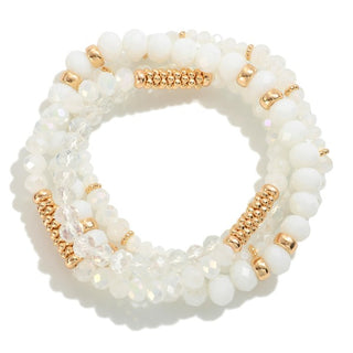 Stackable bead bracelet