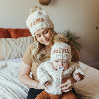 Matching Mama Peanut Beanie Hat
