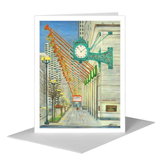 State Street, Chicago, Greeting Card