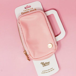 Tumbler Fanny Pack - Dusty Blush - JSQ Mercantile