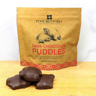 5oz Bag of Dark Chocolate Puddles Gourmet Chocolate at JSQ Mercantile