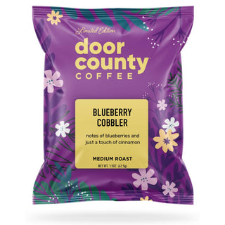 Blueberry Cobbler SPRING Flavored Coffee, 1.5oz, 6 pack - JSQ Mercantile