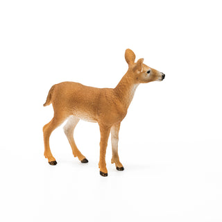 White-Tailed Doe Realistic Forest Animal Figurine | Schleich