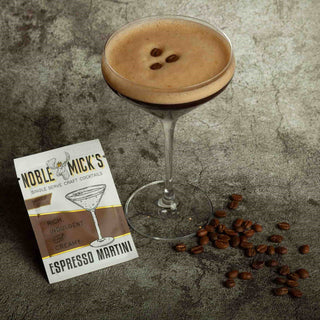 Espresso Martini Single Serve Craft Cocktail Mix by Noble Micks