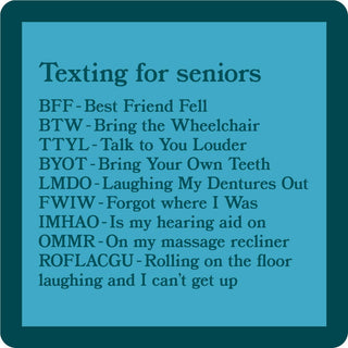Texting For Seniors - Coaster