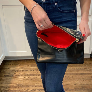 Fold Over Camo Clutch