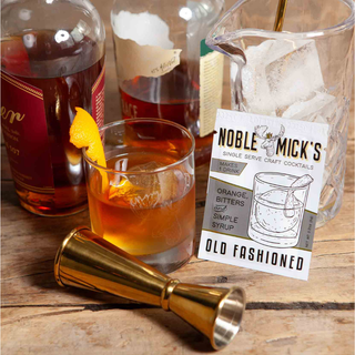 Old Fashioned Single Serve Craft Cocktail Mix – 2oz by Noble Micks