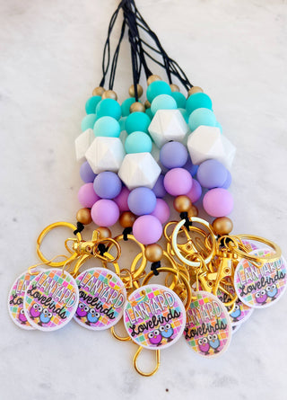 Lavender Luxe Lanyard   