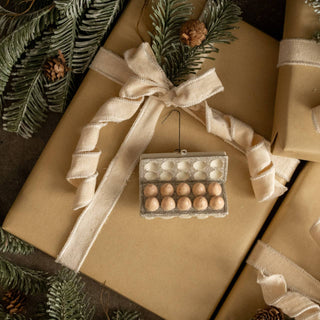 3.5” Farm Stand Egg Carton Ornament