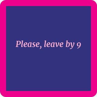 COASTER: Leave by 9 - JSQ Mercantile