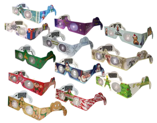 Holiday Specs - 3D Glasses to See Characters