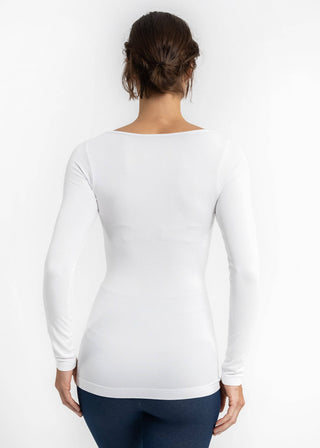 Everywhere Reversible Long Sleeve Essential Top