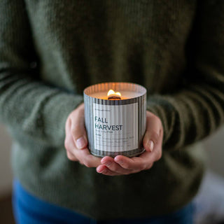 Staycation Rustic Vintage Farmhouse Wood Wick Candle: 10oz - JSQ Mercantile
