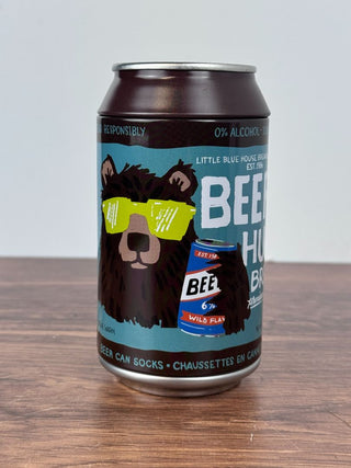 Beer Hug Brew - Men's Socks in a Beer Can - One Size Fits All