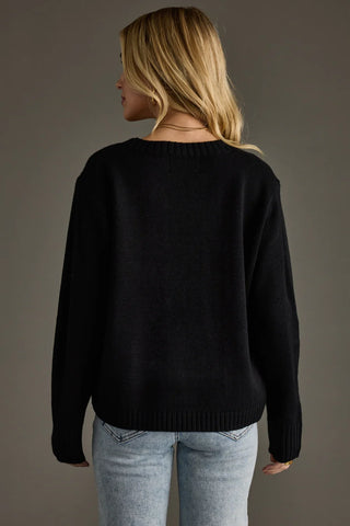 Whiskey Weather Sweater – Black