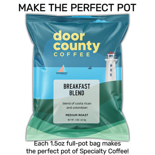 Door County Classic Coffee 1.5 oz Full Pot Bags