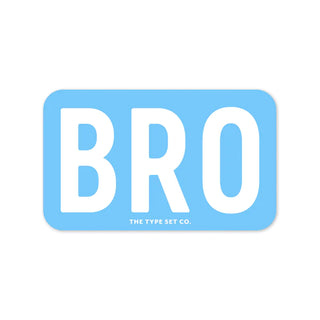 "BRO" Vinyl Sticker - JSQ Mercantile