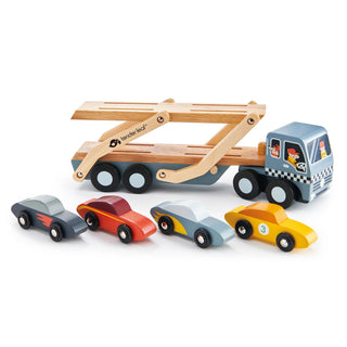 Car Transporter - Wooden Toy Set