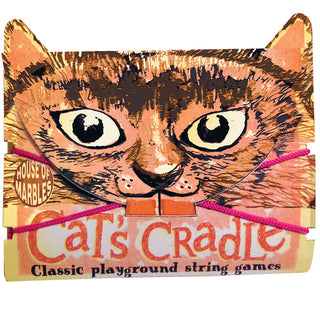 Cat’s Cradle Game with Pink String – Classic Children’s Toy by House of Marbles | JSQ Mercantile – La Grange, IL