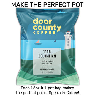 Door County Classic Coffee 1.5 oz Full Pot Bags