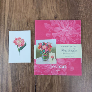 Mini Dear Dahlia Pop Up Greeting Card