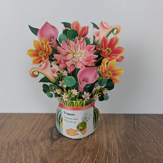 Mini Dear Dahlia Pop Up Greeting Card