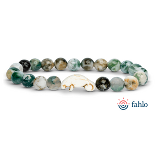 Fahlo Manatee Tracking Bracelet - seagrass-green | Wildlife Conservation Jewelry | JSQ Mercantile - Women’s Boutique & Gift Shop in La Grange, IL