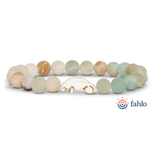 Fahlo Manatee Tracking Bracelet - sky stone | Wildlife Conservation Jewelry | JSQ Mercantile - Women’s Boutique & Gift Shop in La Grange, IL