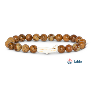 Fahlo Whale Tracking Bracelet - Dune | Wildlife Conservation Jewelry | JSQ Mercantile - Women’s Boutique & Gift Shop in La Grange, IL