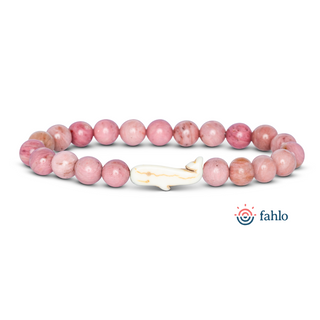 Fahlo Whale Tracking Bracelet - Pink | Wildlife Conservation Jewelry | JSQ Mercantile - Women’s Boutique & Gift Shop in La Grange, IL
