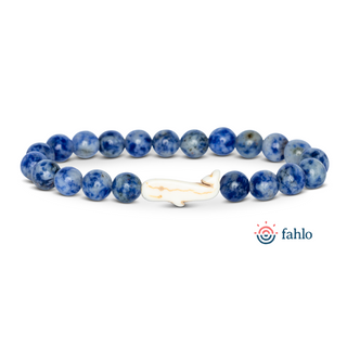 Whale Tracking Bracelet - Blue | Wildlife Conservation Jewelry | JSQ Mercantile - Women’s Boutique & Gift Shop in La Grange, IL