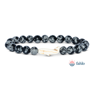 Fahlo Whale Tracking Bracelet - ocelli-stone | Wildlife Conservation Jewelry | JSQ Mercantile - Women’s Boutique & Gift Shop in La Grange, IL