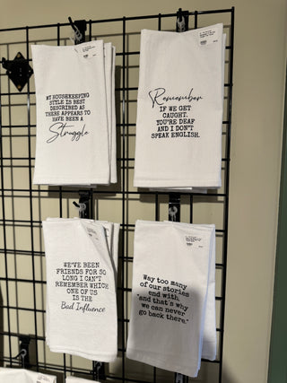 My Housekeeping Style Tea Towel - JSQ Mercantile