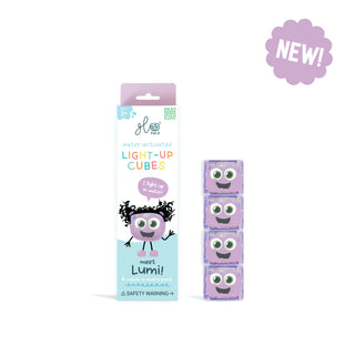 Lumi Water Activated Light Up Cubes - 4 Pack - JSQ Mercantile