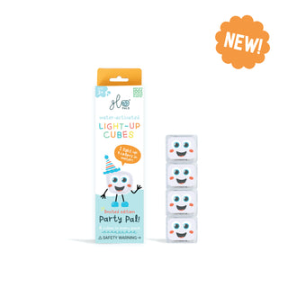 Party Pal Light Up Cubes - 4 pack - JSQ Mercantile
