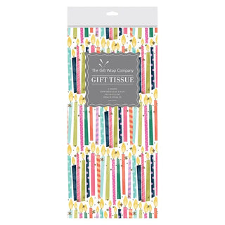 Birthday Candles Tissue Paper