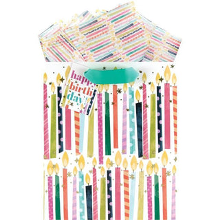 Birthday Candles Medium Gift Bag