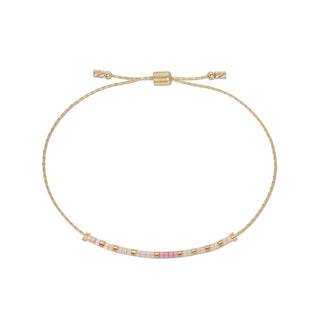 Girl Mama  Morse Code Bracelet | Gold