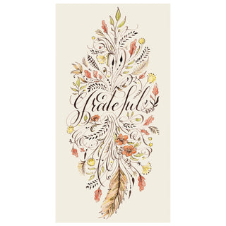 Grateful Thanksgiving Paper Napkin - JSQ Mercantile