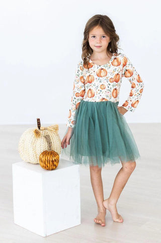 Harvest Florals Tutu Dress – Picture-Perfect Fall Style