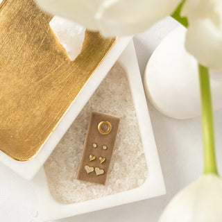 Silver Heart Stud Earrings on | Gift Set of 3 Earrings