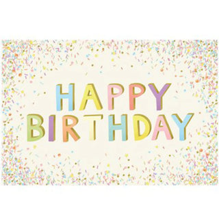 Birthday Sprinkles Paper Placemat - Pack of 24 - JSQ Mercantile