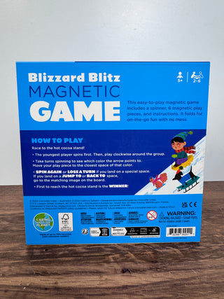 Blizzard Blitz Magnetic Game with Travel Board