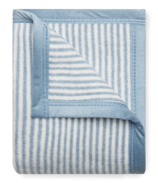 Blue Striped Stoller Blanket - JSQ Mercantile
