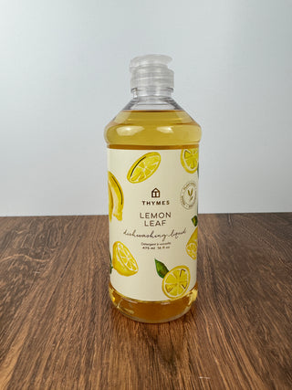 Lemon Leaf Dishwashing Liquid Soap - JSQ Mercantile