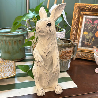 Set of Rustic White Bunnies - JSQ Mercantile