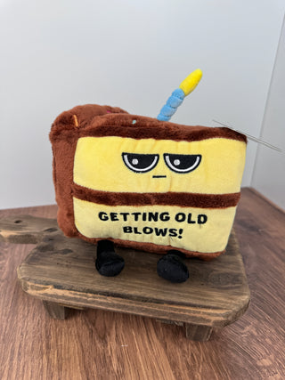 Getting Old Blows | Grumpy Plush - JSQ Mercantile