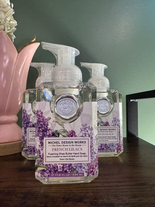 French Lilacs Foaming Soap | Michel Design Works