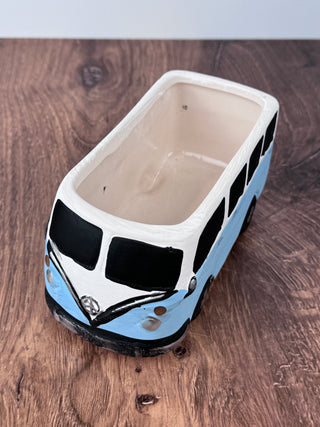 Retro Themed Dolomite Van Planter